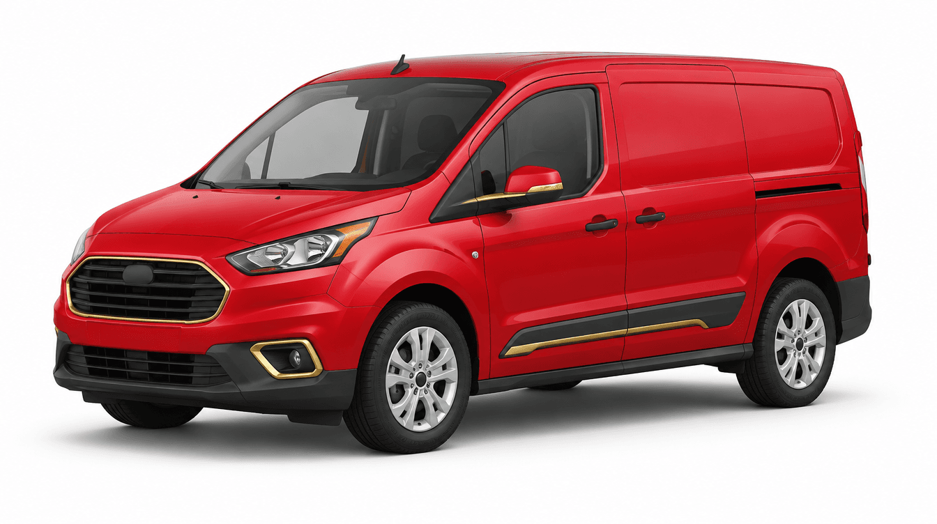 Red van